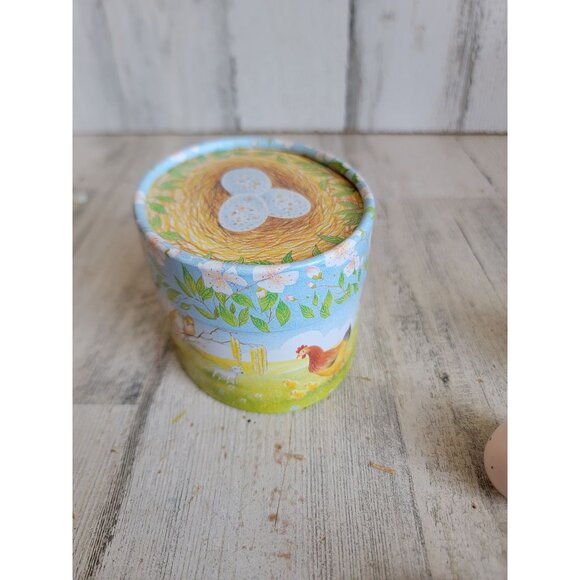 Unique Easter egg Bird Box Figure Set decor spring home - Picture 7 of 9